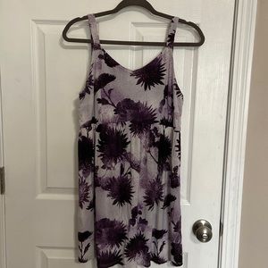 Purple soma tank top